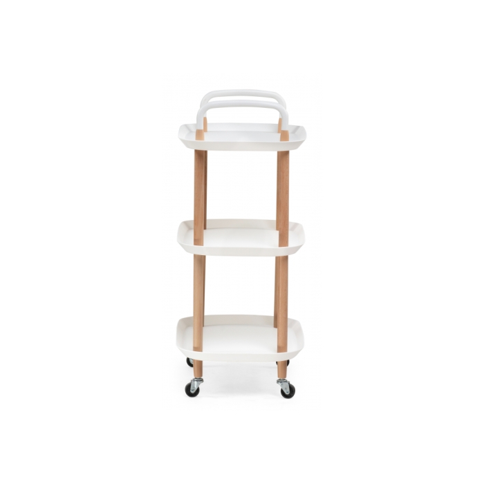 Сервировочный столик Case 56х35х82 white