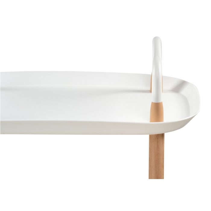 Сервировочный столик Case 56х35х82 white