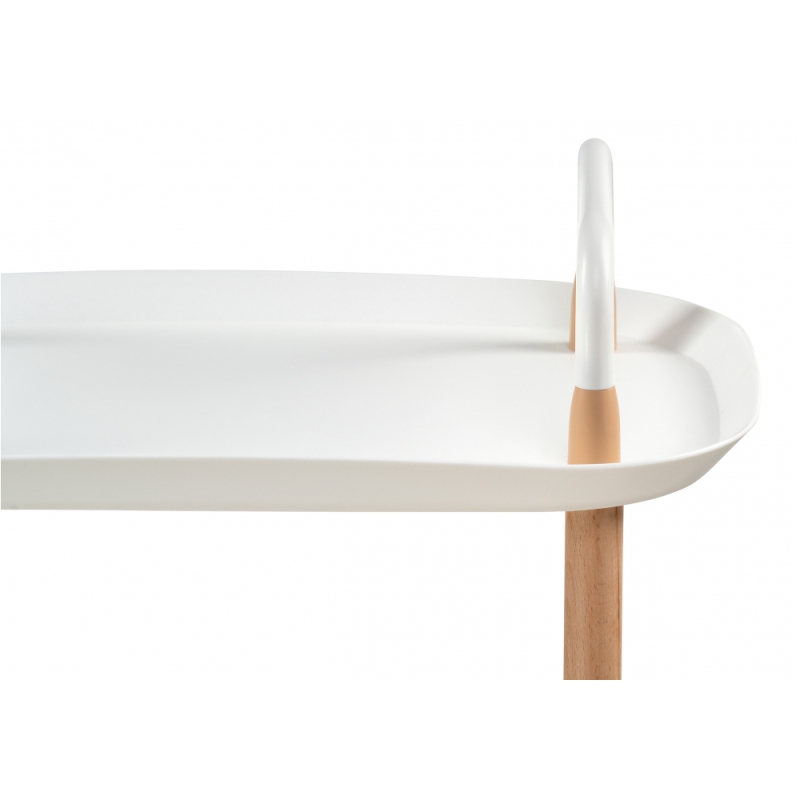 Сервировочный столик Case 56х35х82 white