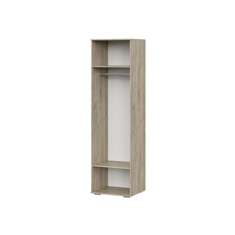 Шкаф Вальс ШК-600 дуб крафт серый / бетонный камень