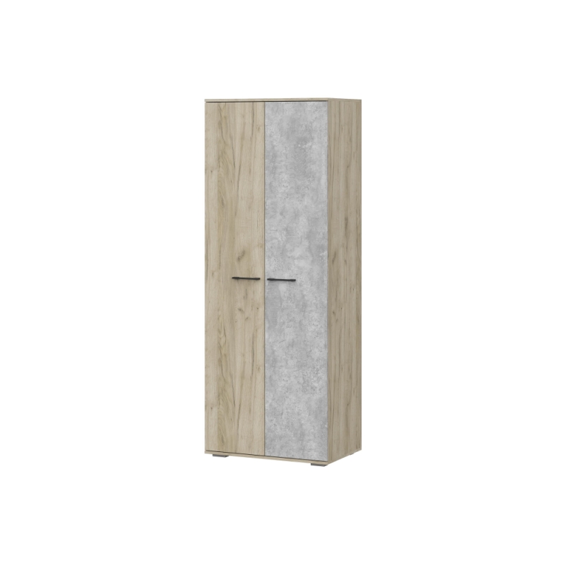 Шкаф Вальс ШК-800 дуб крафт серый / бетонный камень