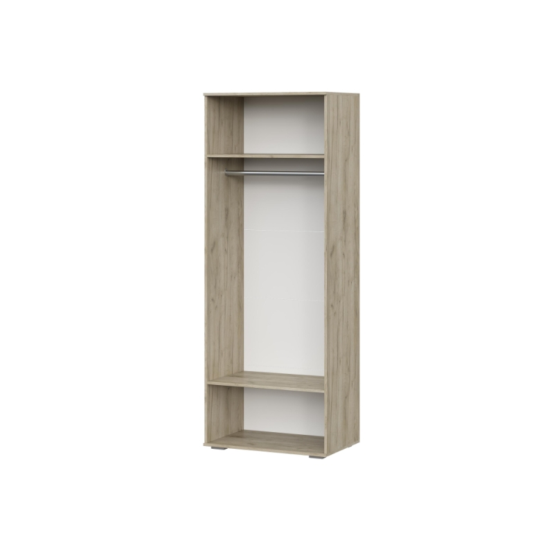 Шкаф Вальс ШК-800 дуб крафт серый / бетонный камень