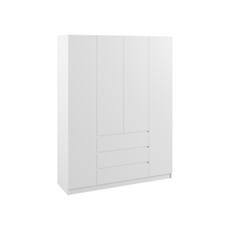 Шкаф Мадера ЛДСП белый