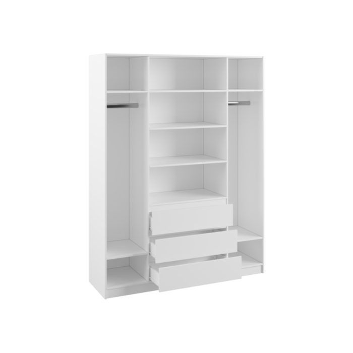 Шкаф Мадера ЛДСП белый