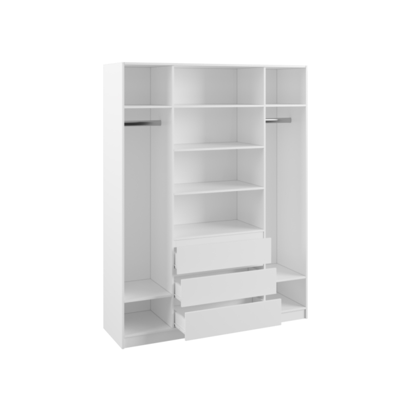 Шкаф Мадера ЛДСП белый