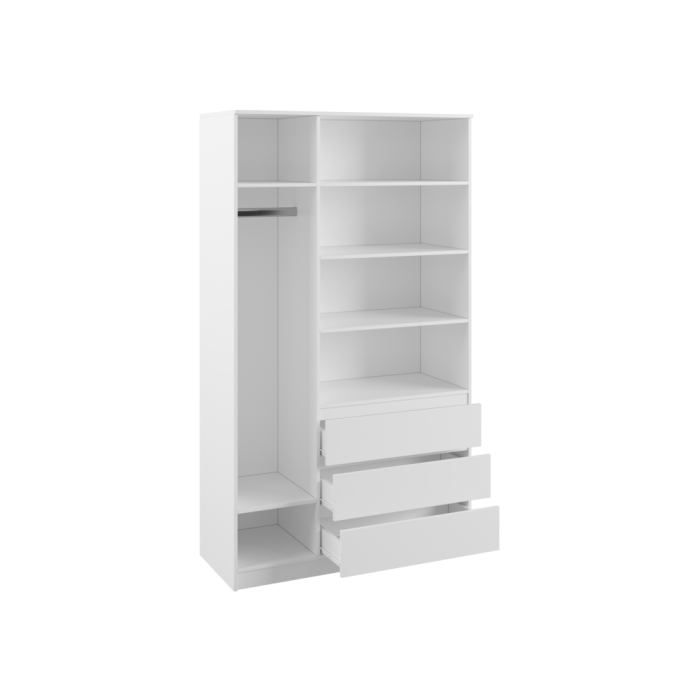 Шкаф Мадера ШМ 1200 лдсп белый