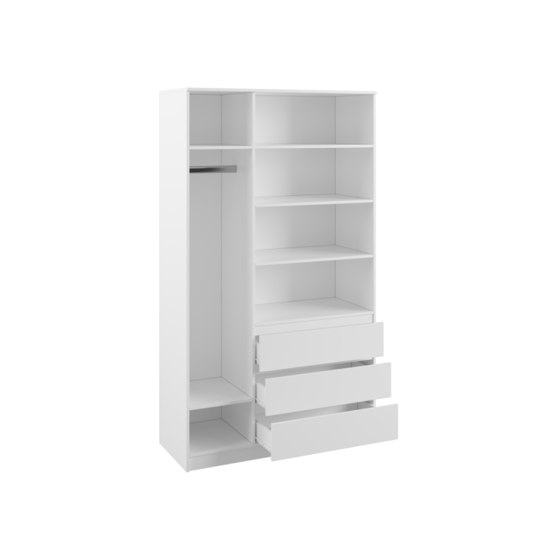 Шкаф Мадера ШМ 1200 лдсп белый