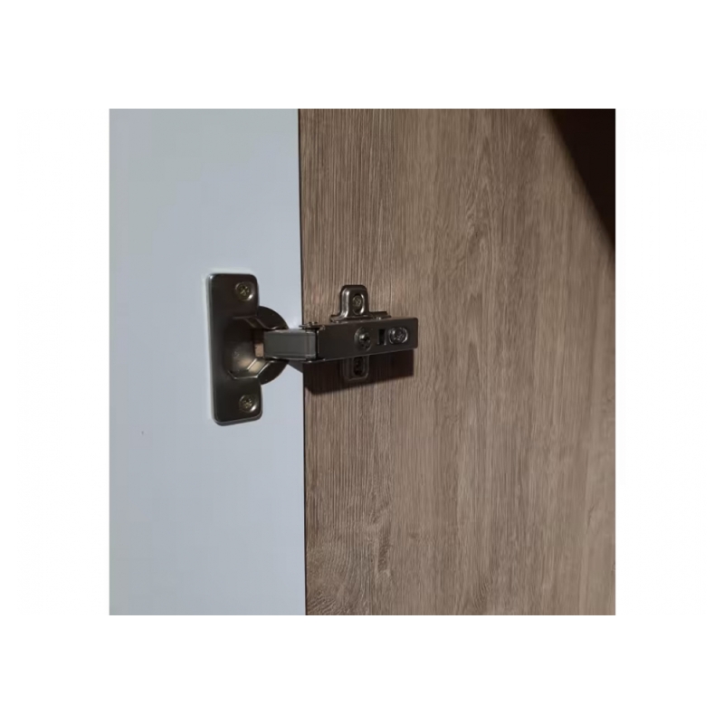 Шкаф Мариус М-01 дуб баррик / белый матовый