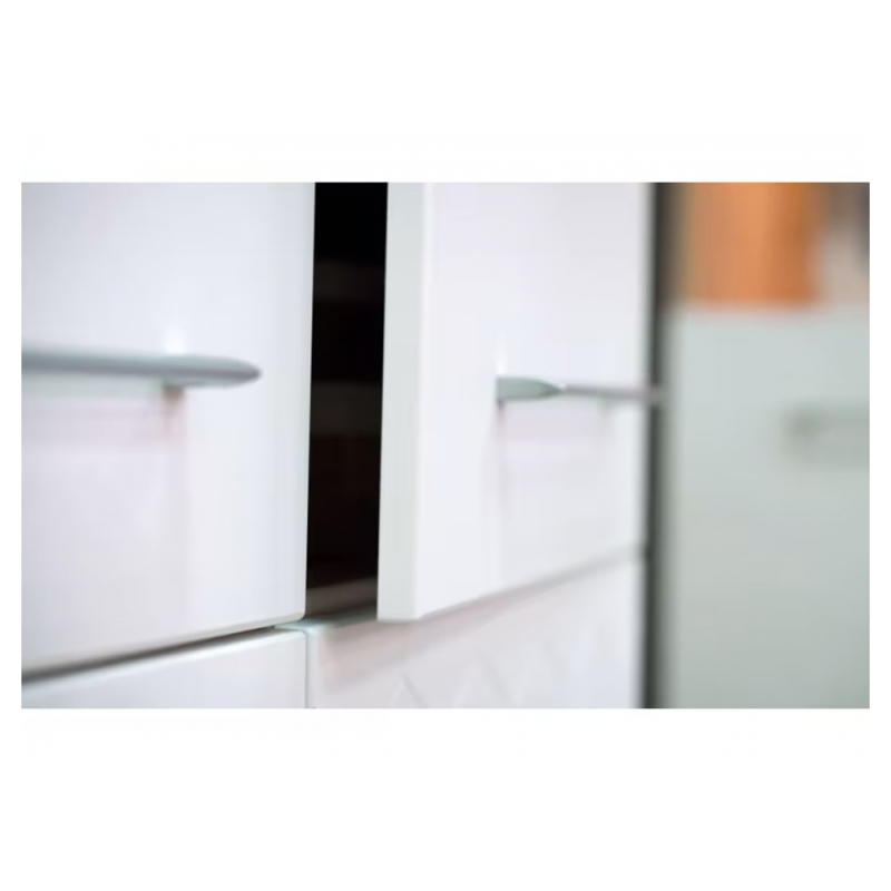 Шкаф Мариус М-01 дуб баррик / белый матовый