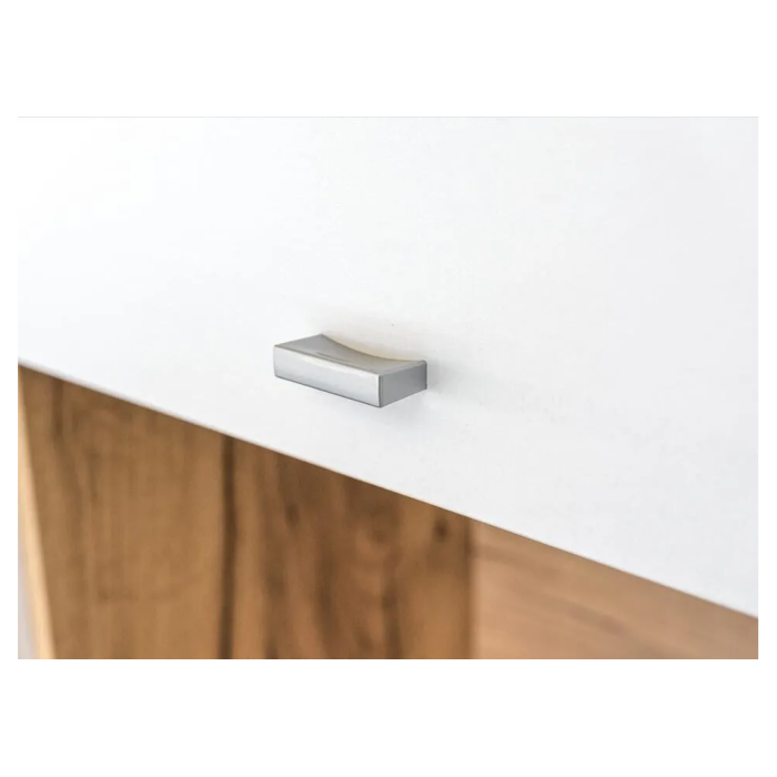 Шкаф навесной Бэль 10.63 белый премиум / дуб золотой craft