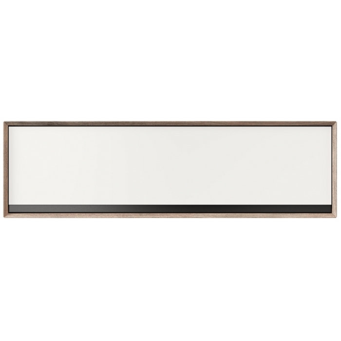 Шкаф навесной Электра 1200 вяз дымчатый / белый