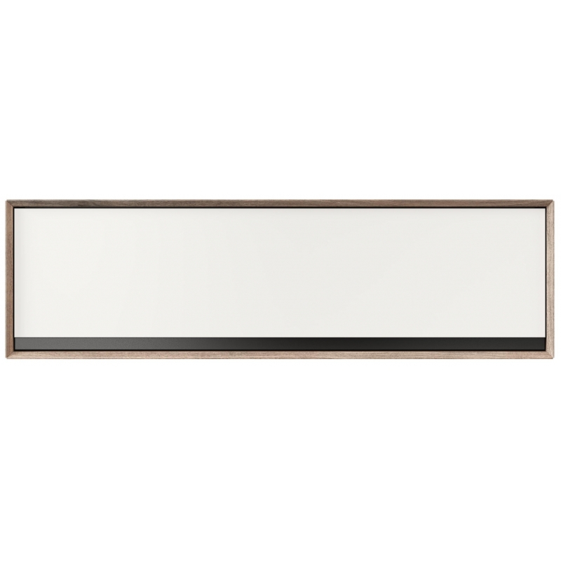 Шкаф навесной Электра 1200 вяз дымчатый / белый