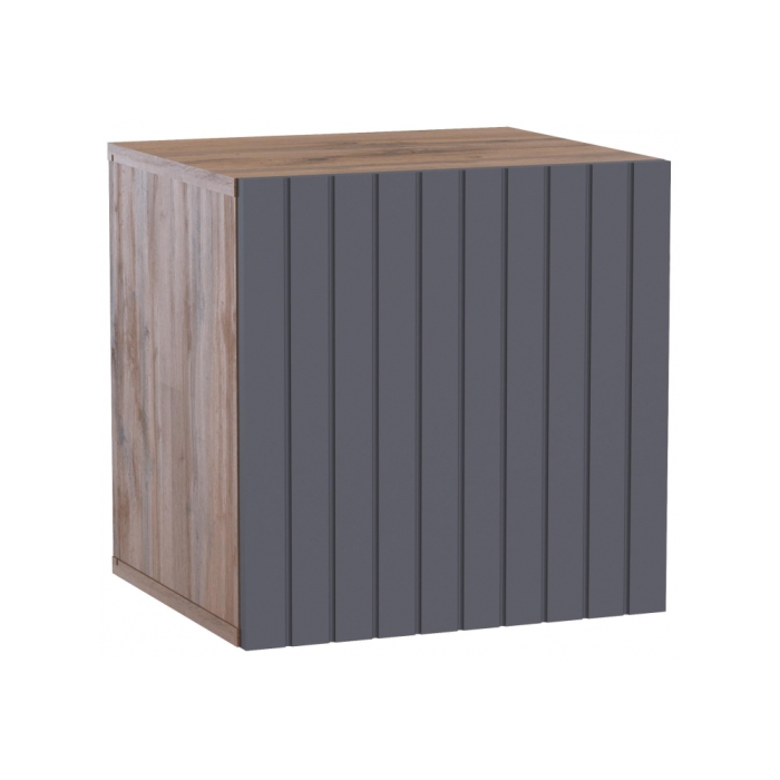 Шкаф навесной Эннис дуб вотан / графит софт