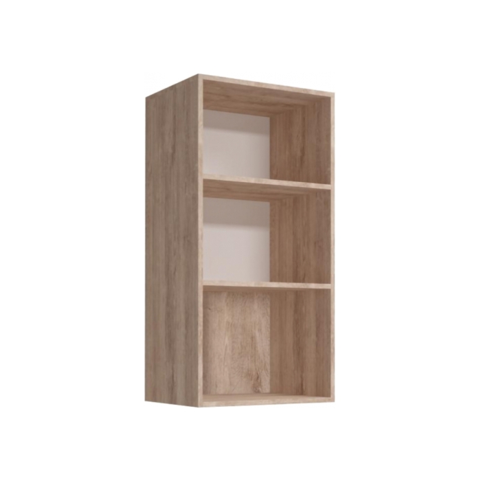 Шкаф навесной Мариус М-05 дуб баррик / белый матовый