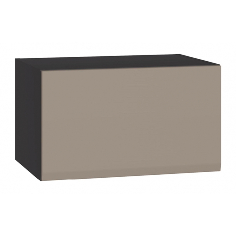 Шкаф навесной Сейдиль 16.314.05 антрацит / веллюто капучино