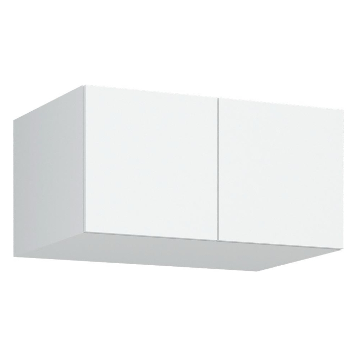 Шкаф навесной Широн 800 белый / белый