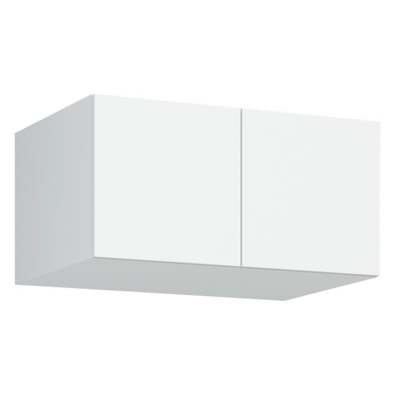 Шкаф навесной Широн 800 белый / белый