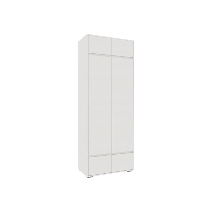 Шкаф Роут двухстворчатый белый