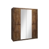 Шкаф Саманта с зеркалом таксония шоколадная