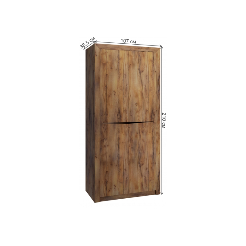 Шкаф Саманта таксония шоколадная