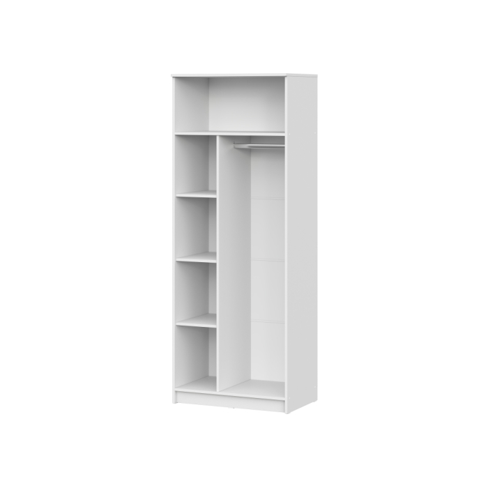 Шкаф Сантори белый тексктурный