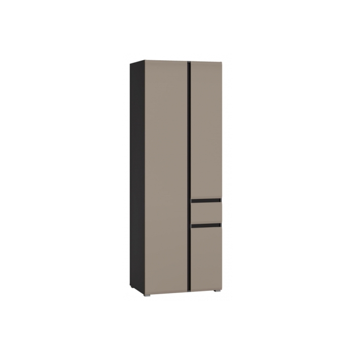 Шкаф  Сейдиль 13.18 антрацит / веллюто капучино