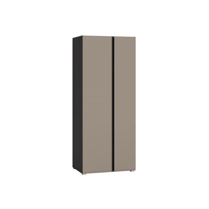 Шкаф  Сейдиль 16.367.02 антрацит / веллюто капучино