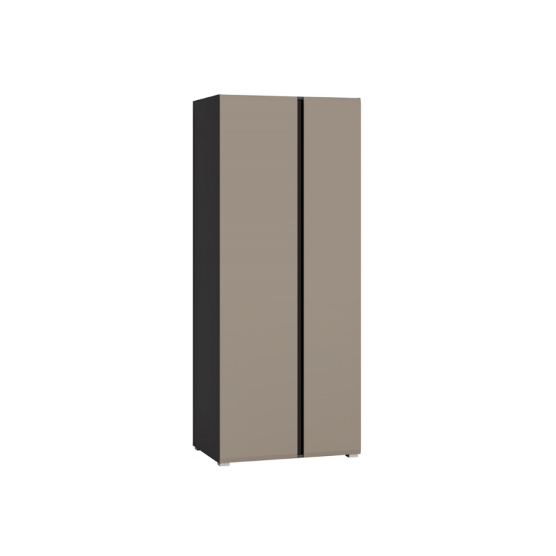 Шкаф  Сейдиль 16.367.02 антрацит / веллюто капучино