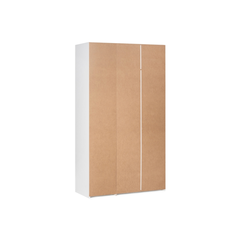 Шкаф трехдверный Вестра белый шагрень