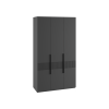 Шкаф трехстворчатый Ника эйхория QR-17 / графит