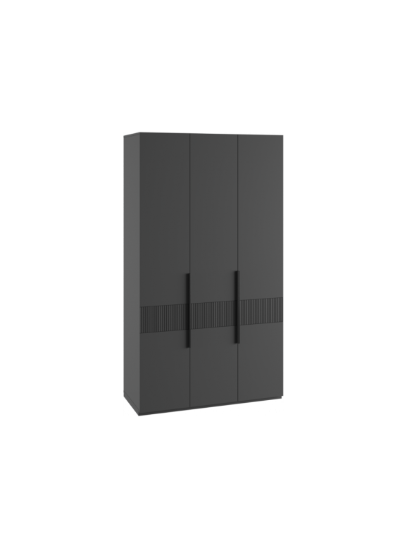 Шкаф трехстворчатый Ника эйхория QR-17 / графит