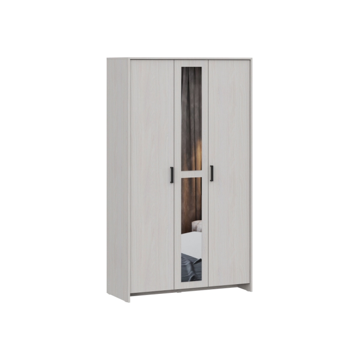 Шкаф трехстворчатый Taika ясень анкор светлый