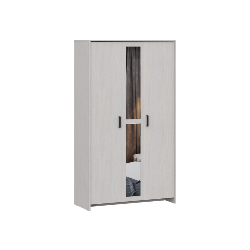 Шкаф трехстворчатый Taika ясень анкор светлый