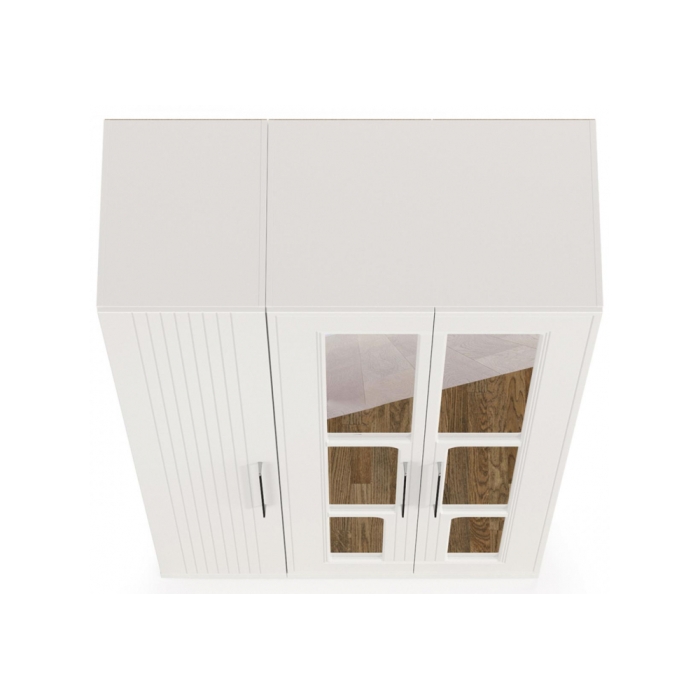 Шкаф Вестра белый шагрень комплектация 1