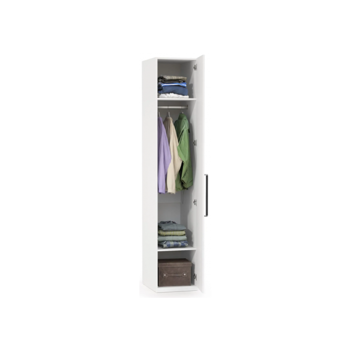 Шкаф Вестра белый шагрень комплектация 1