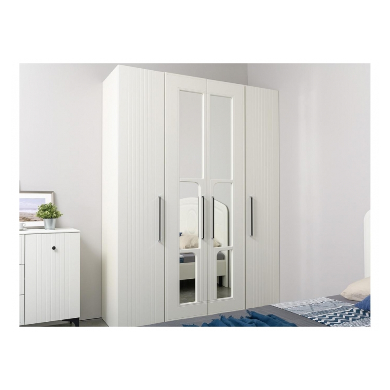 Шкаф Вестра белый шагрень комплектация 2