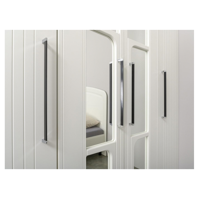 Шкаф Вестра белый шагрень комплектация 2