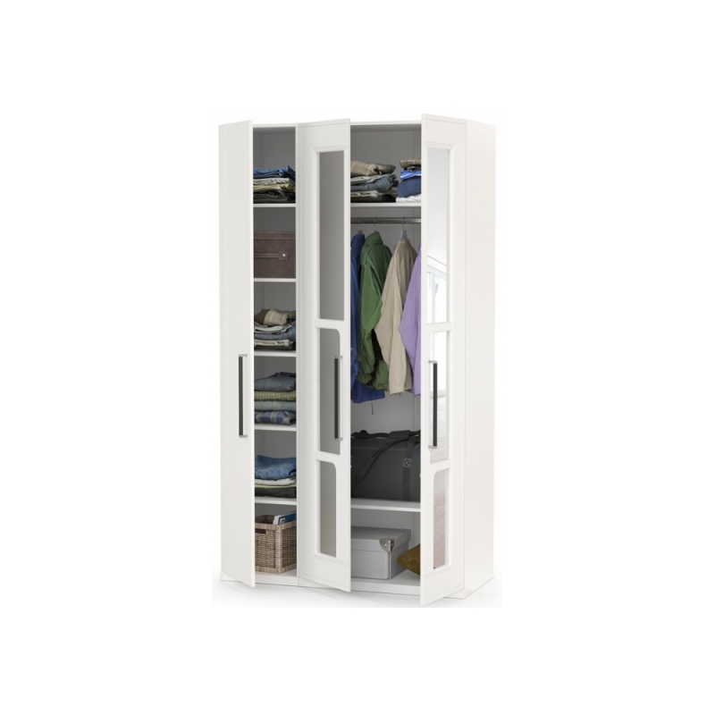 Шкаф Вестра белый шагрень комплектация 2