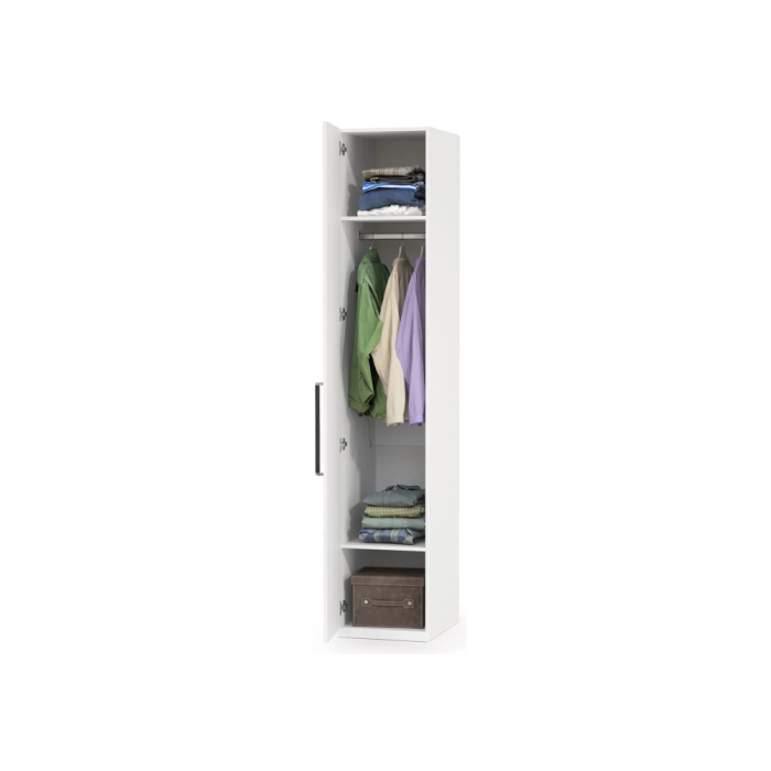 Шкаф Вестра белый шагрень