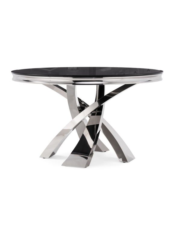 Стеклянный стол Komin 1 130х76 черный