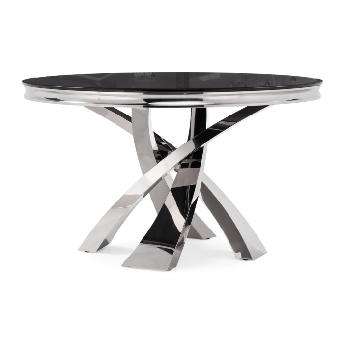 Стеклянный стол Komin 1 130х76 черный