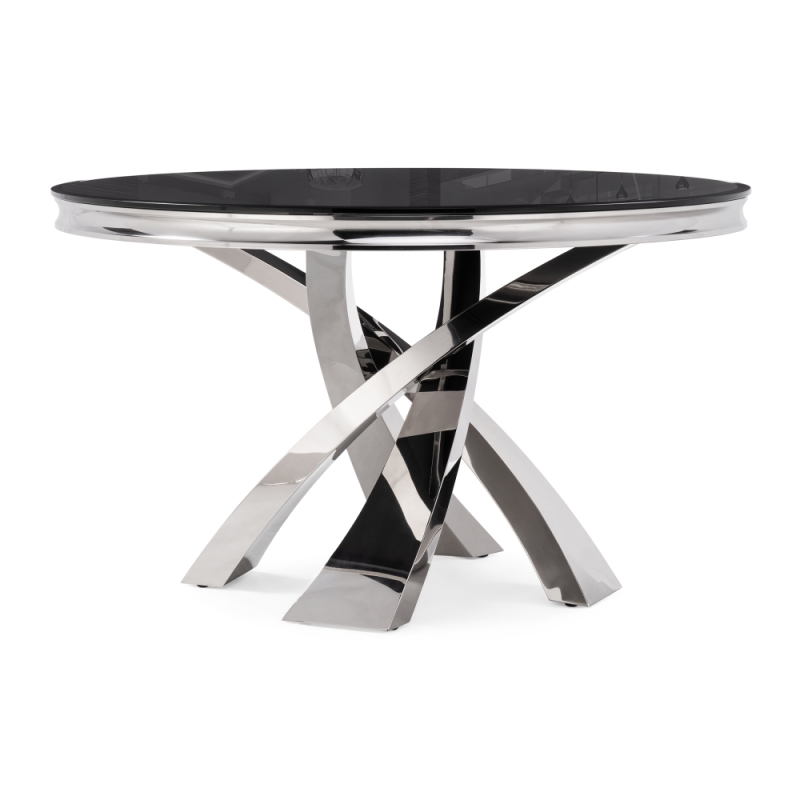 Стеклянный стол Komin 1 130х76 черный