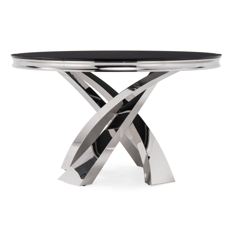 Стеклянный стол Komin 1 130х76 черный