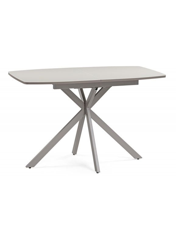 Стеклянный стол Тамаса 120(150)х70х76 матовое стекло латте / капучино