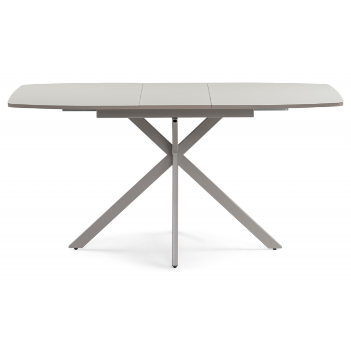 Стеклянный стол Тамаса 120(150)х70х76 матовое стекло латте / капучино