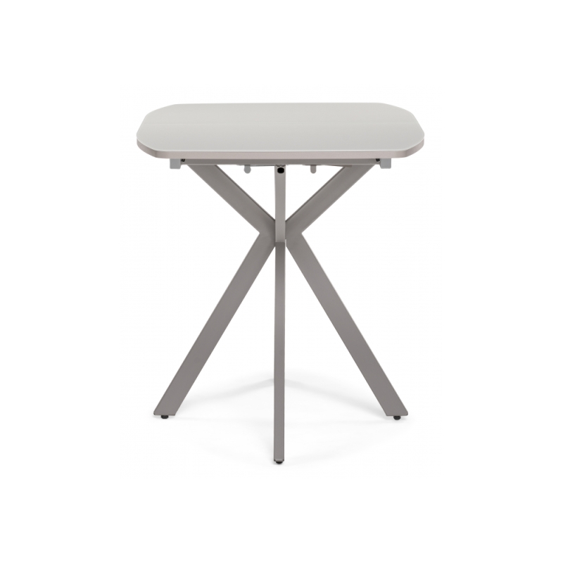 Стеклянный стол Тамаса 120(150)х70х76 матовое стекло латте / капучино