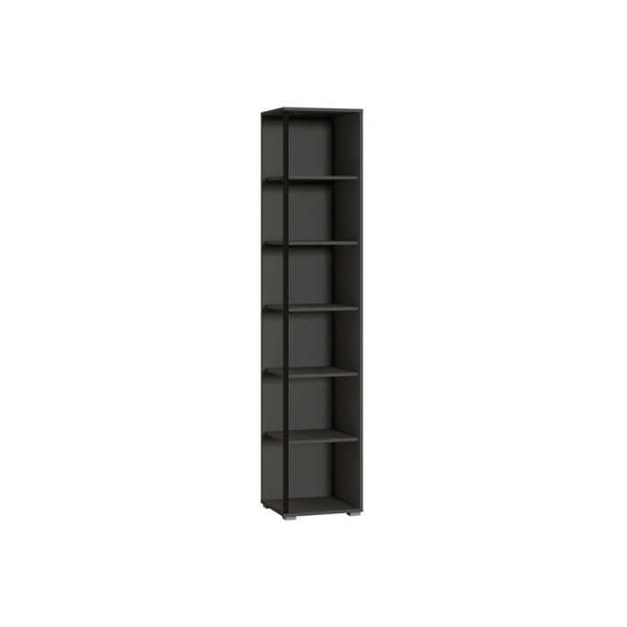 Стеллаж Сейдиль 16.425 антрацит / веллюто капучино