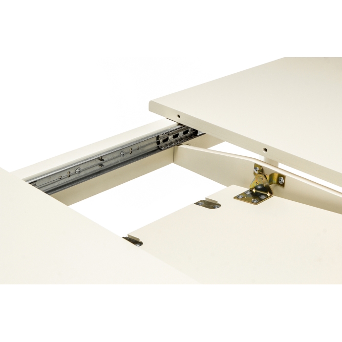 Стол Амато 106(136)х67х76 слоновая кость