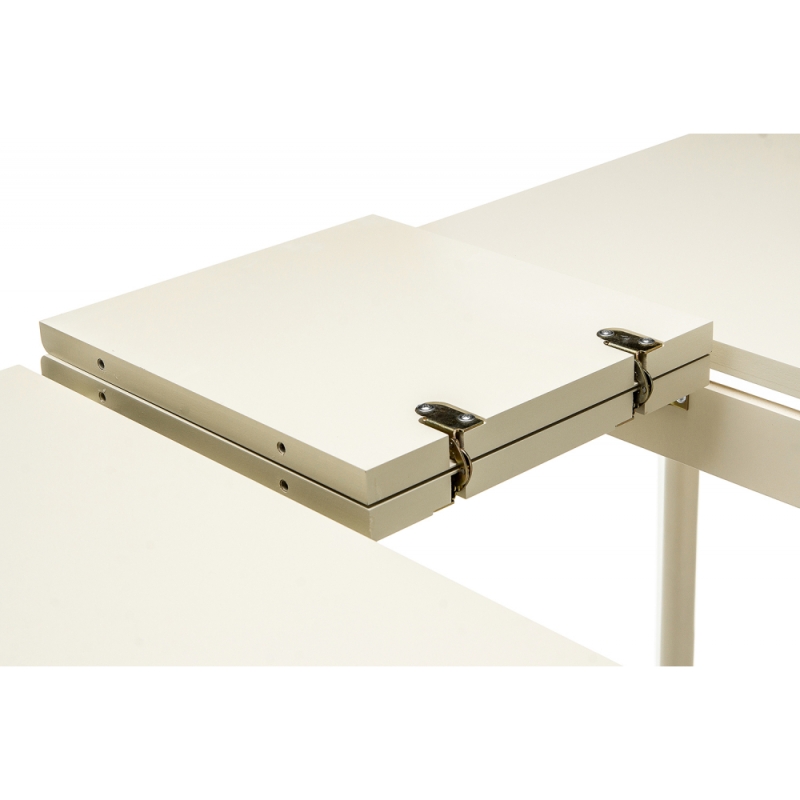 Стол Амато 106(136)х67х76 слоновая кость