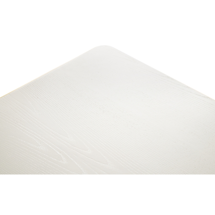 Стол Балмет 200(259)х100х77 молочный / золото